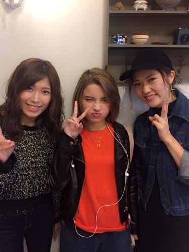 撮影オフショット